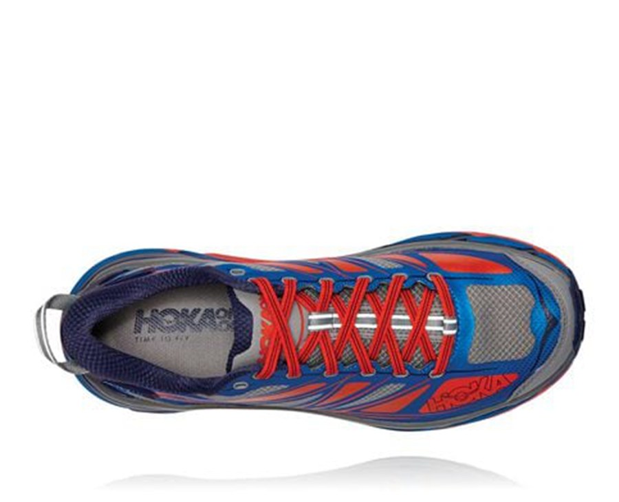 Hoka One One Trainers Mens Blue - Mafate Speed 2 - 31659AKSB